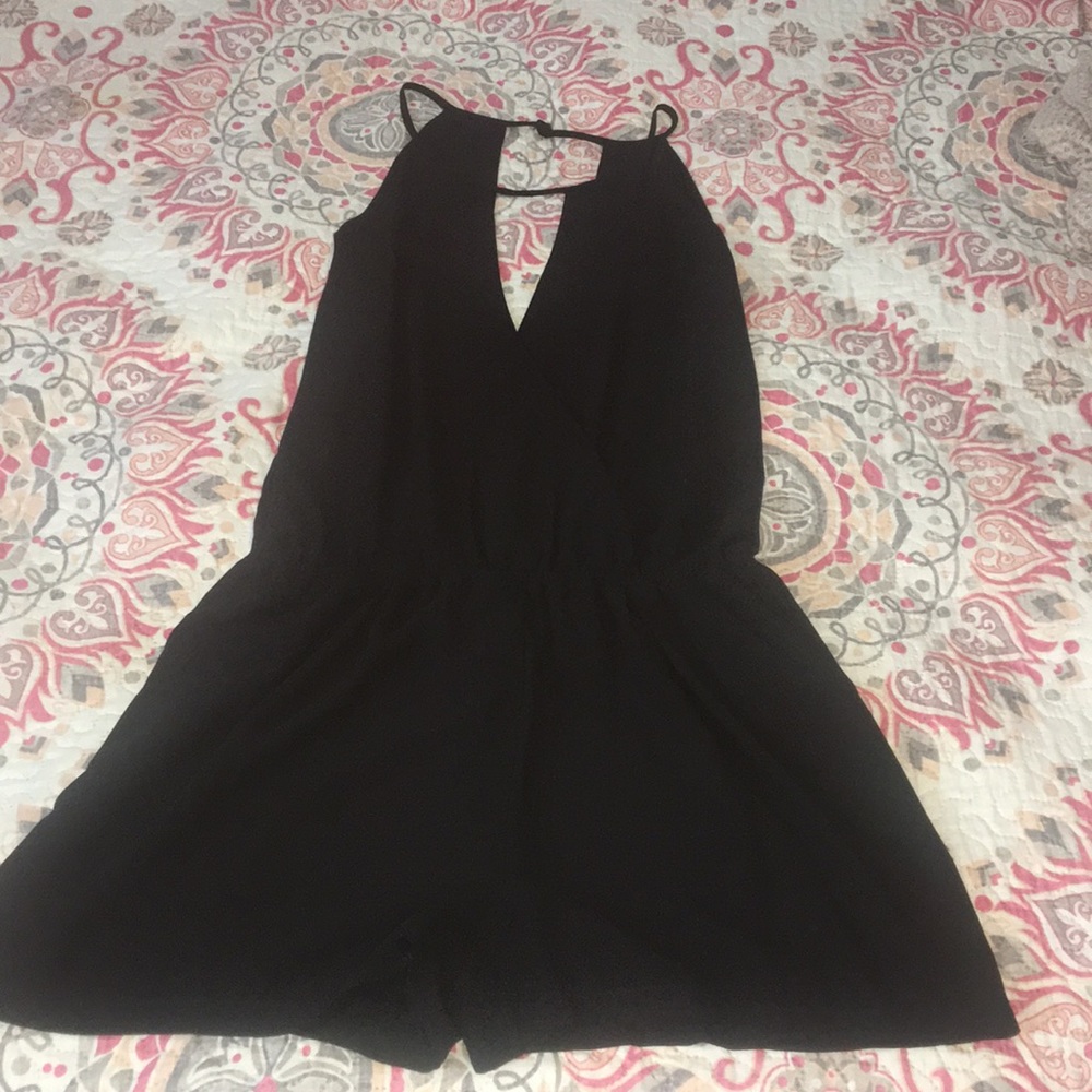 Funky soul black romper (large)